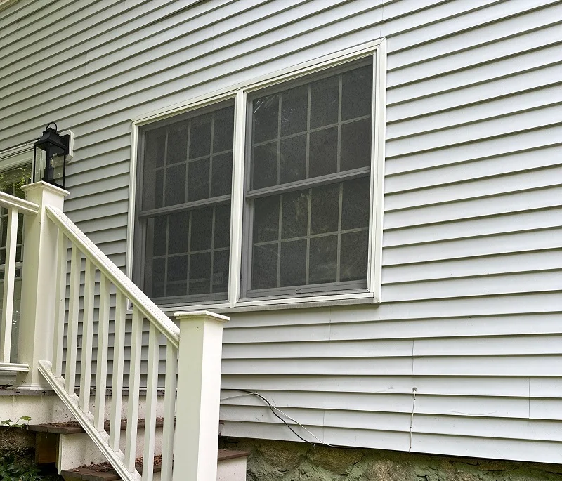 Original windows to Fairfield County home